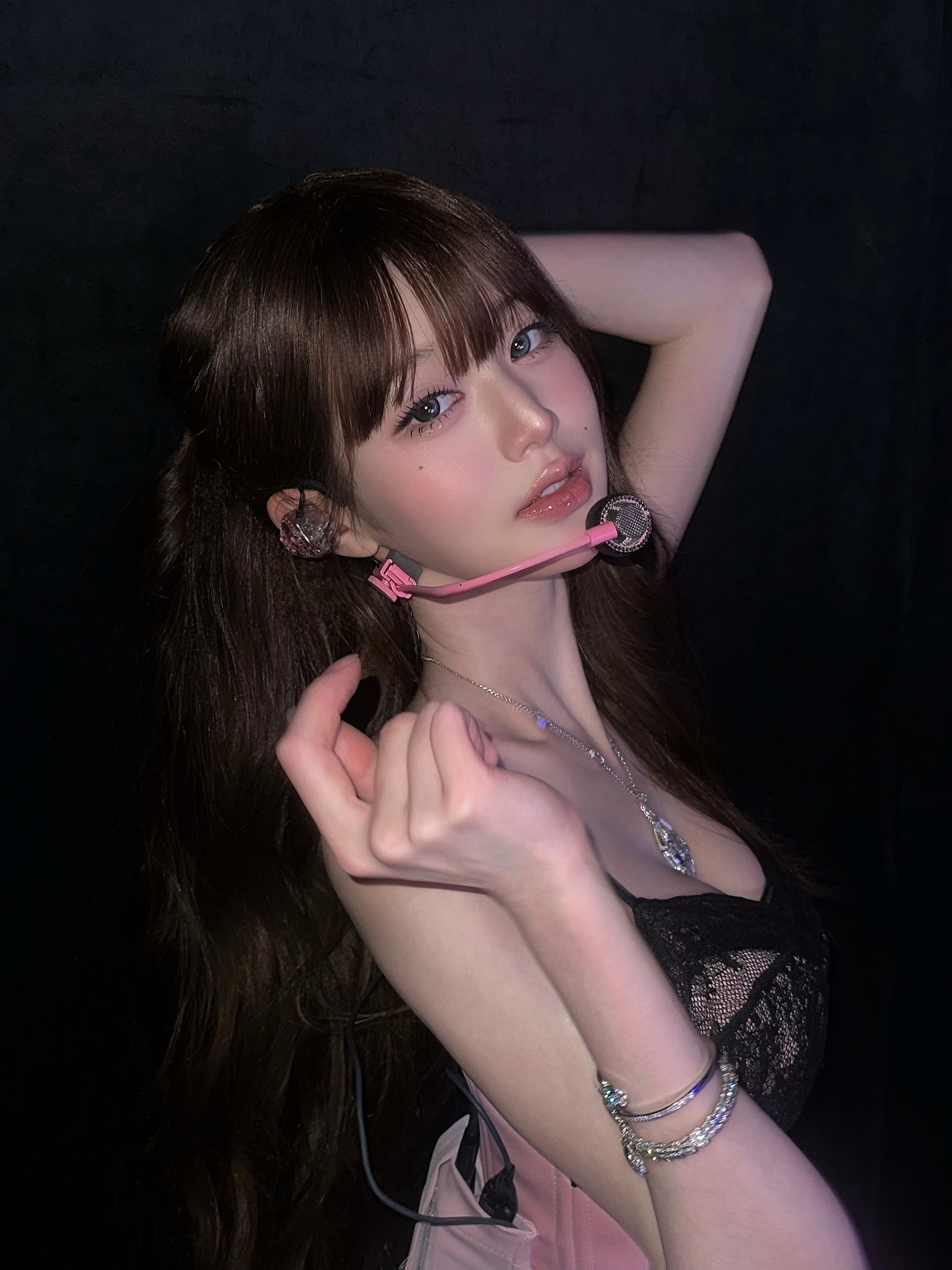 260907元英IG更新～Here’syoursnakegirl,ver.2🐍🖤💕#张元英#​