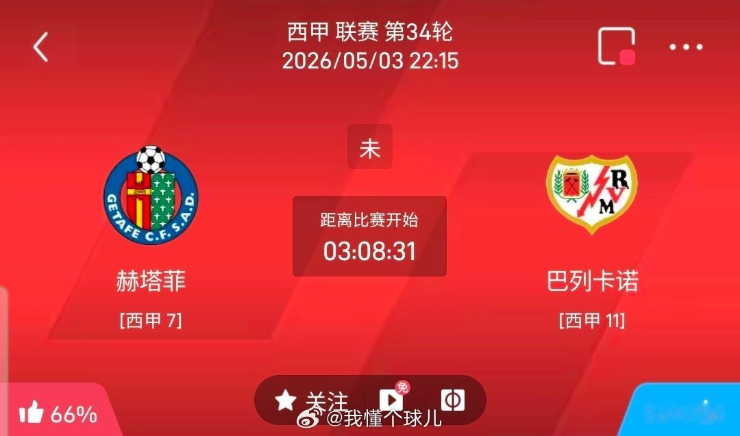 【足球】周日014西甲方向：赫塔菲vs巴列卡诺西甲赫塔菲VS巴列卡诺比赛时