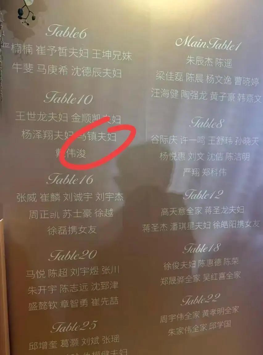 婚礼现场惊现隐婚夫妻申花门将马镇牵着范志毅女儿范斯晶一起敬酒，这才被戳破：