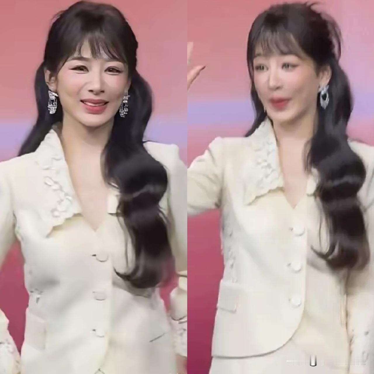 杨紫这张照片我点开，放大，又退出去重新看了一遍我还以为手机出bug了