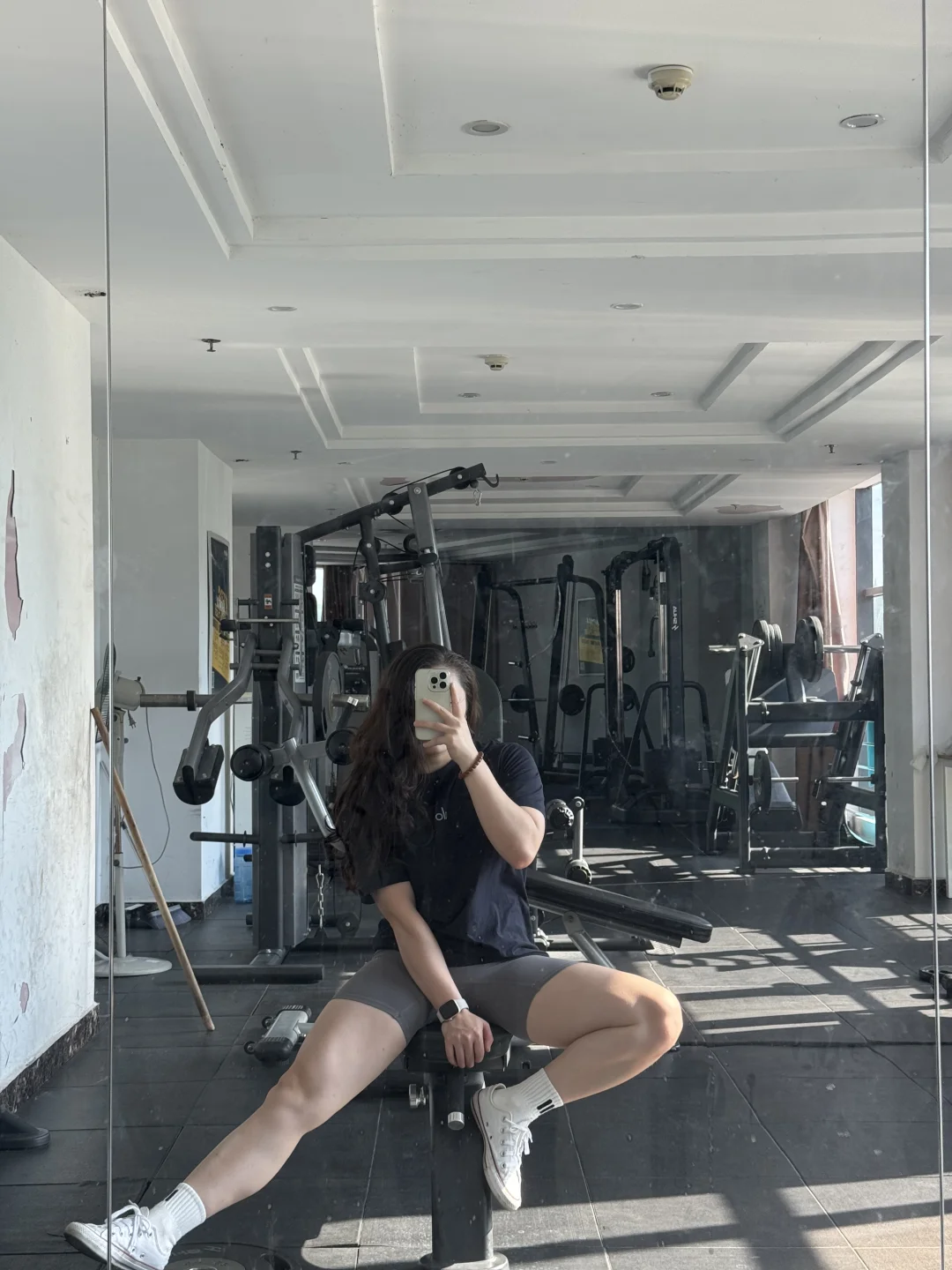健身 撸铁 瑜伽裤 健身日常 撸铁女孩 我的健身日常 撸铁日常 健身穿...