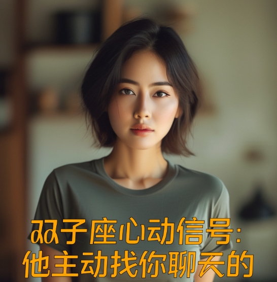 双子座心动信号：他主动找你聊天的几个隐藏意图