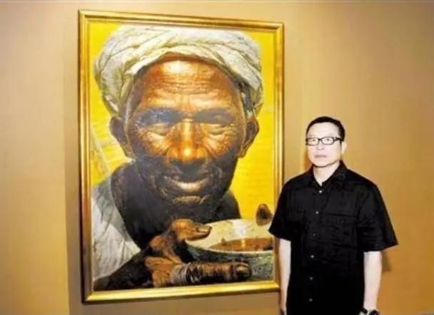 1981年，大三学生罗中立画了一幅油画《父亲》，轰动了整个画坛，国家给了他400