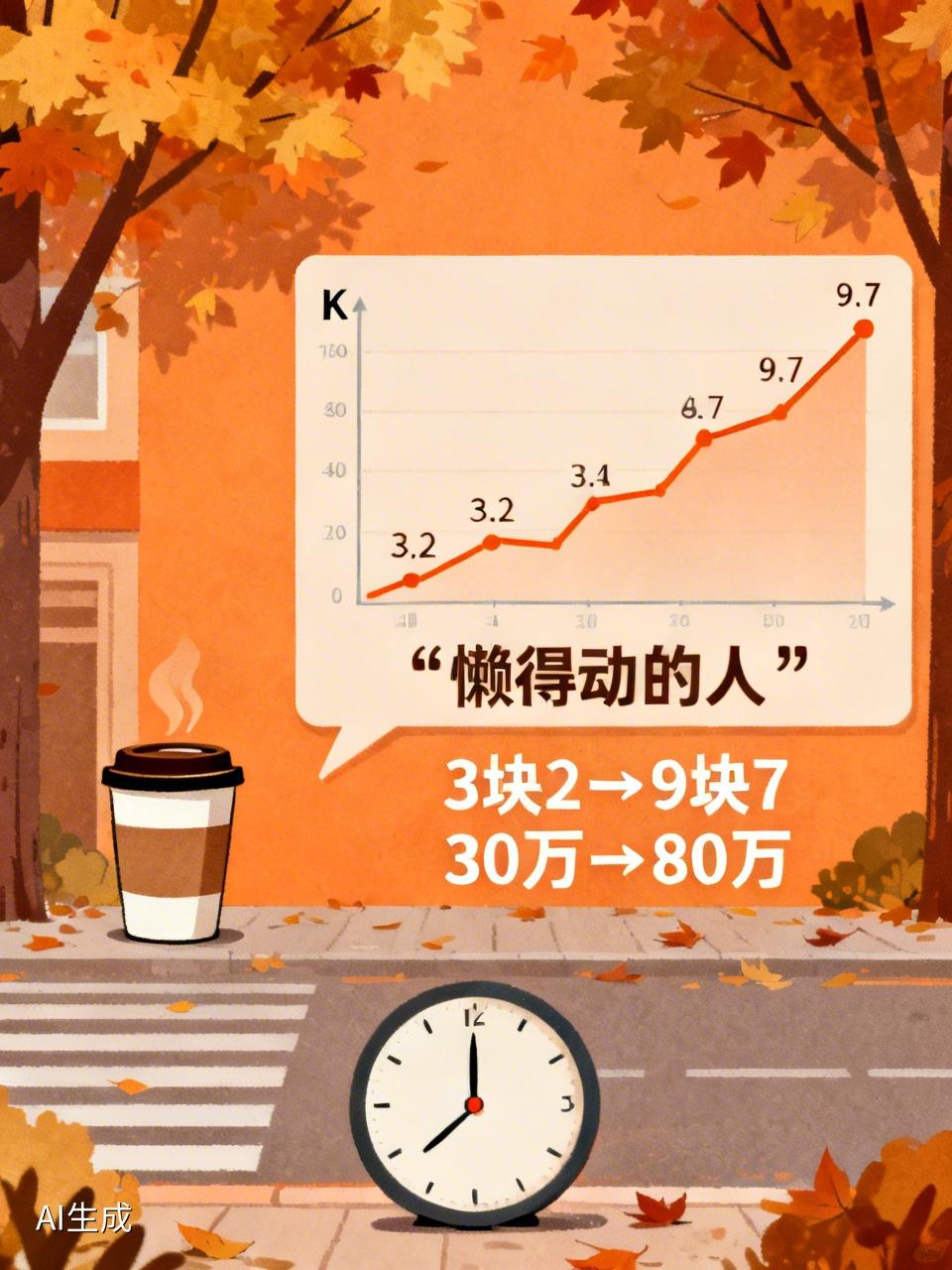 我跟踪三年才明白：股市里赚大钱的，都是“懒得动”的人楼下卖早餐的老王，202