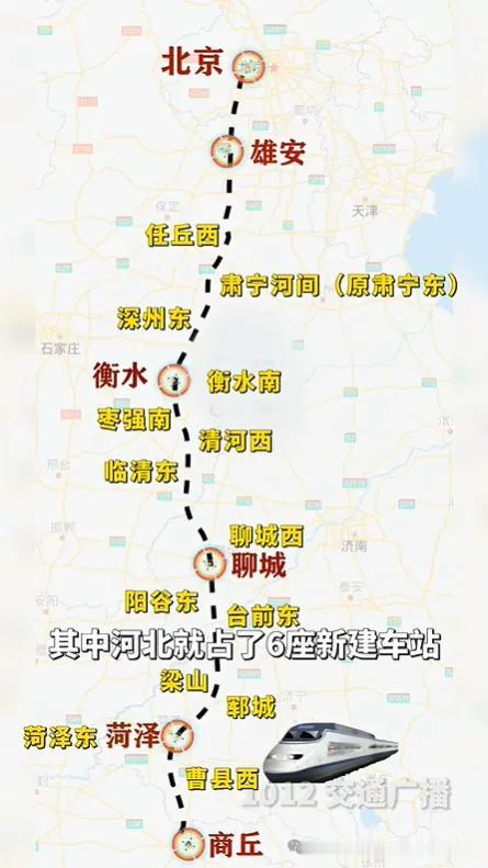 雄商高铁加速驶来邢襄迎来发展新机遇。近日，京港高铁【雄商段】开启全线拉通试验
