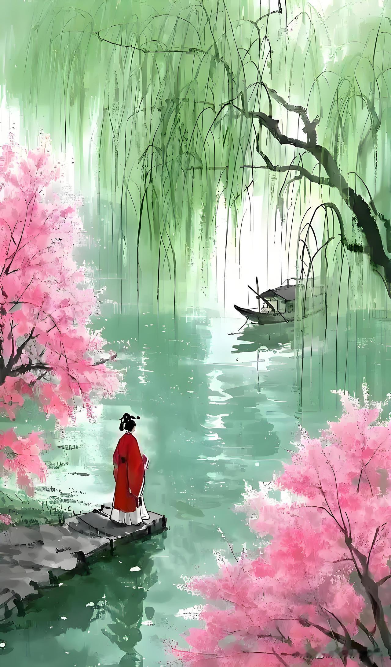 上联:冬去千山秀(平台)下联:春来万水欢(原创)