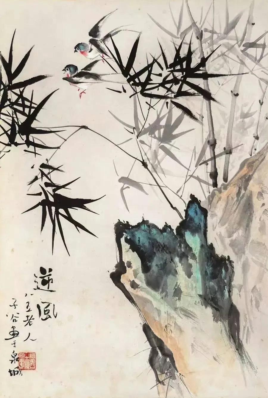 在20世纪中国画坛，有位以竹入魂的画家被誉为