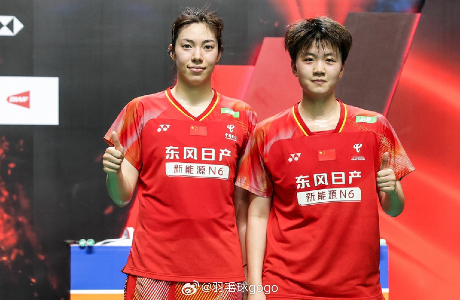 鲍骊婧成为2026赛季第一位和不同搭档赢得过世界羽联世界巡回赛冠军的女双选手，曹
