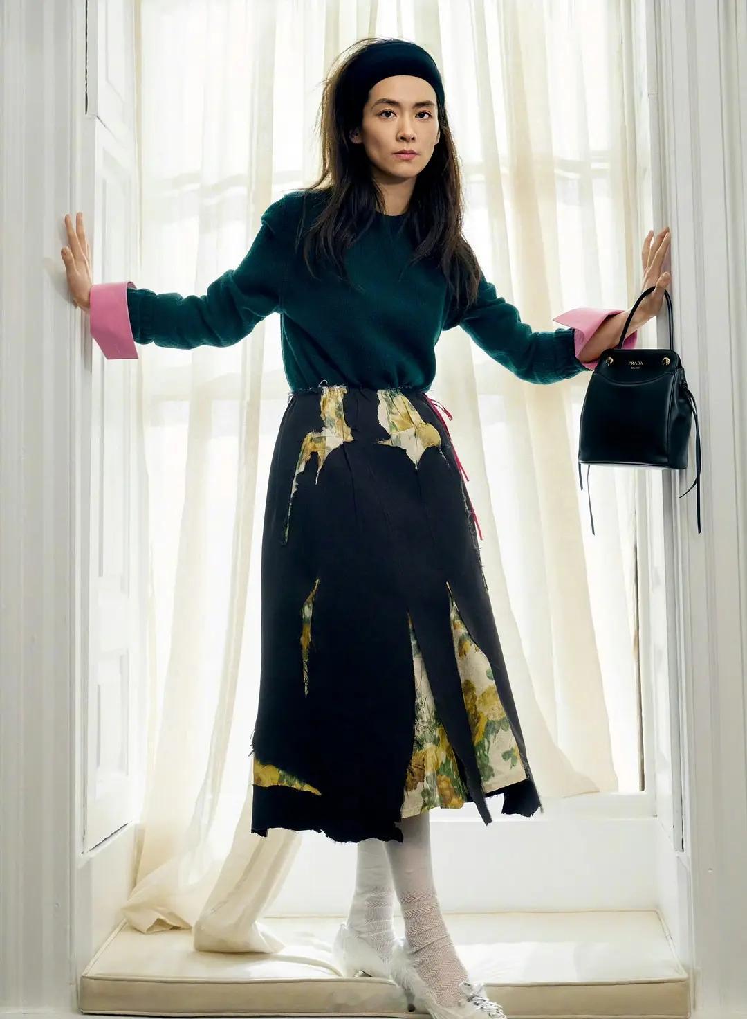 Prada2026秋冬成衣全球广告，怎么把陈昊宇拍的像个男的…感觉在羞辱她拍得