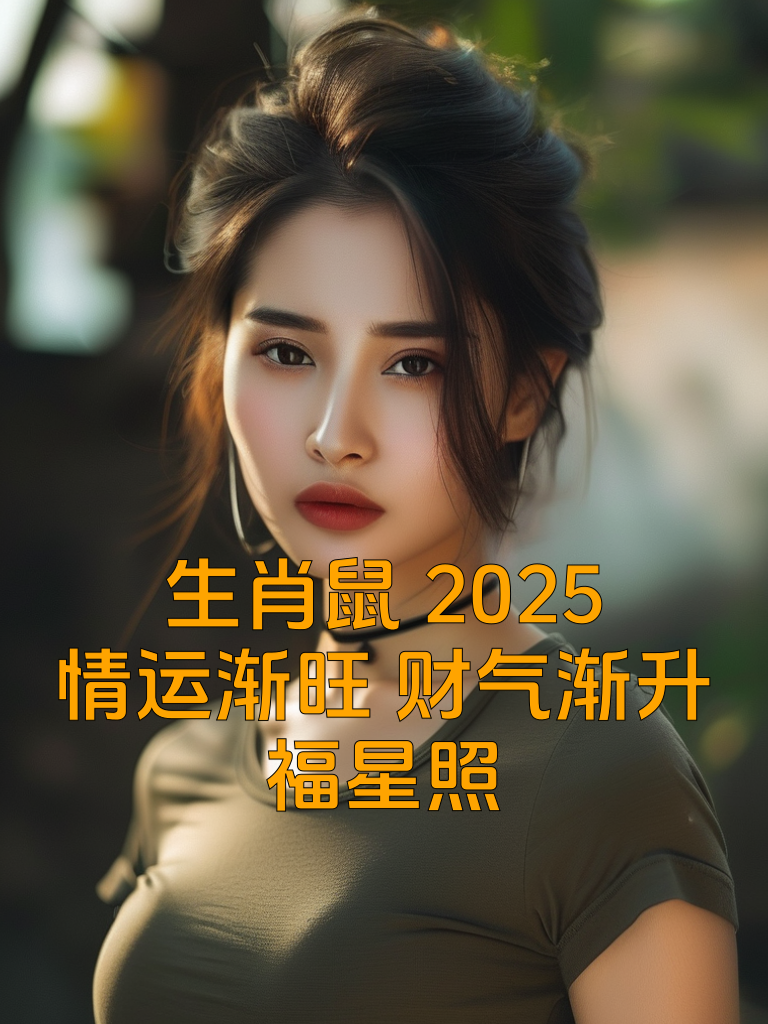 生肖鼠2025：情运渐旺，财气渐升福星照