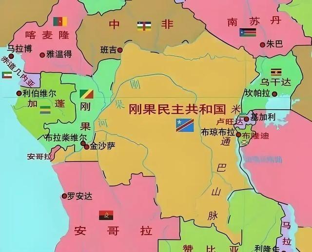 刚果为什么要加个金字？不仅有个刚果（金)，还有一个刚果（布)，不过这两个国家跟