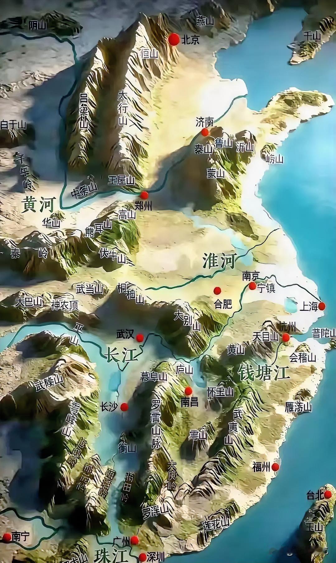 江苏原来才是真正的一马平川，真是颠覆了之前的认知，之前总是说河南的粮食，山东的蔬