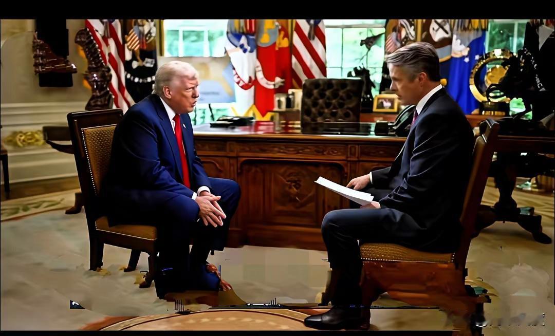 美国广播《60分钟》节目主持人问特朗普，中国若对台湾采取行动，你会下令美军协防台