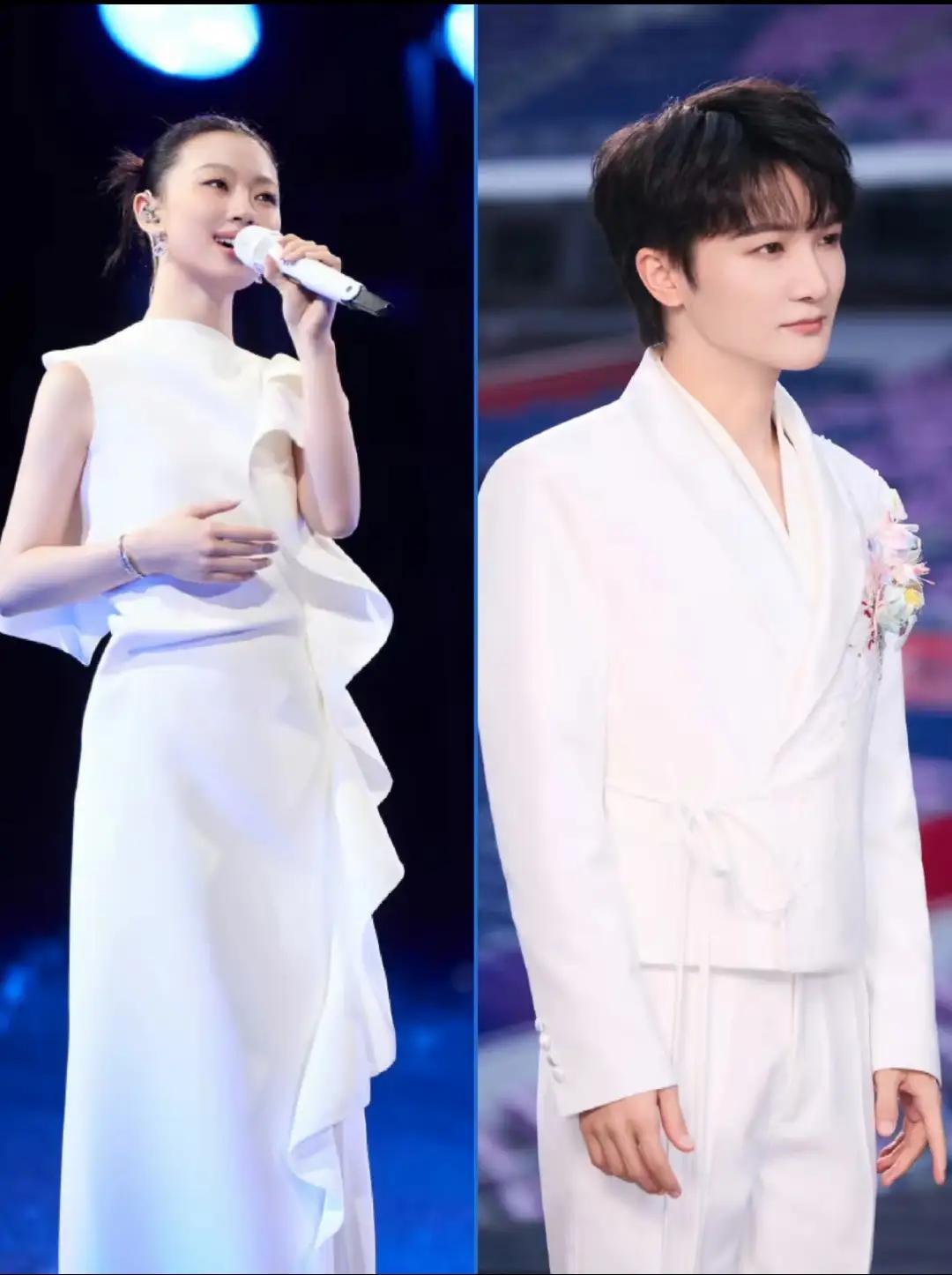 运动会开幕式周深的出现，让人觉得不可思议。  周深虽然唱功还行，但运动会不是