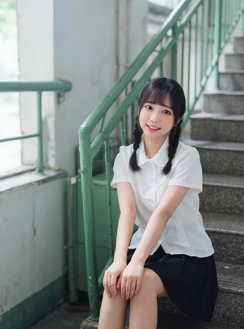 美女清纯女神日常生活少女摄影