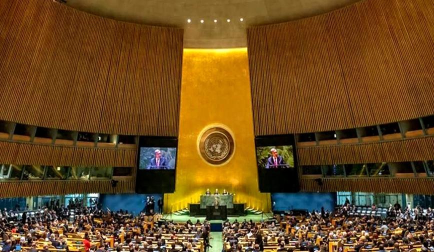 中国反对无效、美国弃权、俄罗斯也没能拦住，联合国以147票压倒性优势，通过了日本