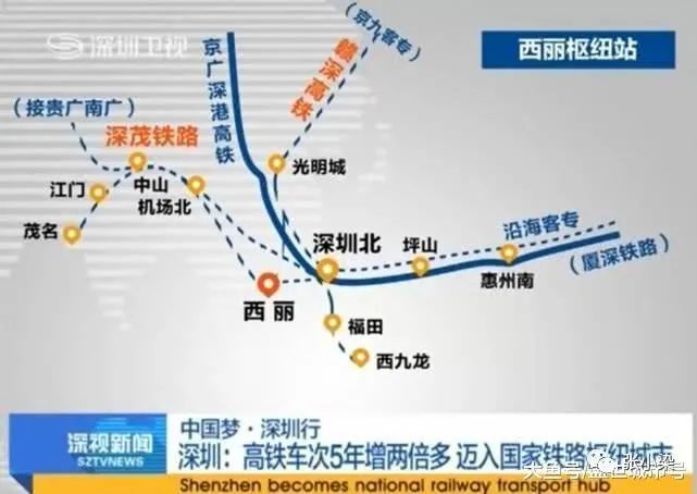zzd 正文熟悉广东的朋友知道,广东目前主要的高铁站有广州南站,深圳