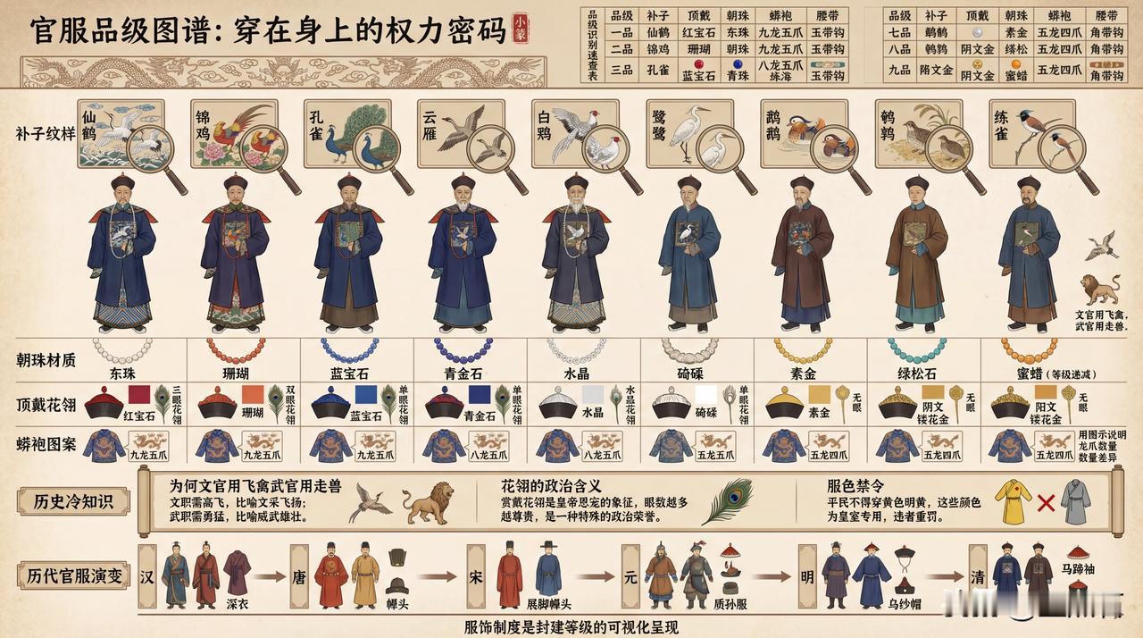 解密朝服上的权力密码