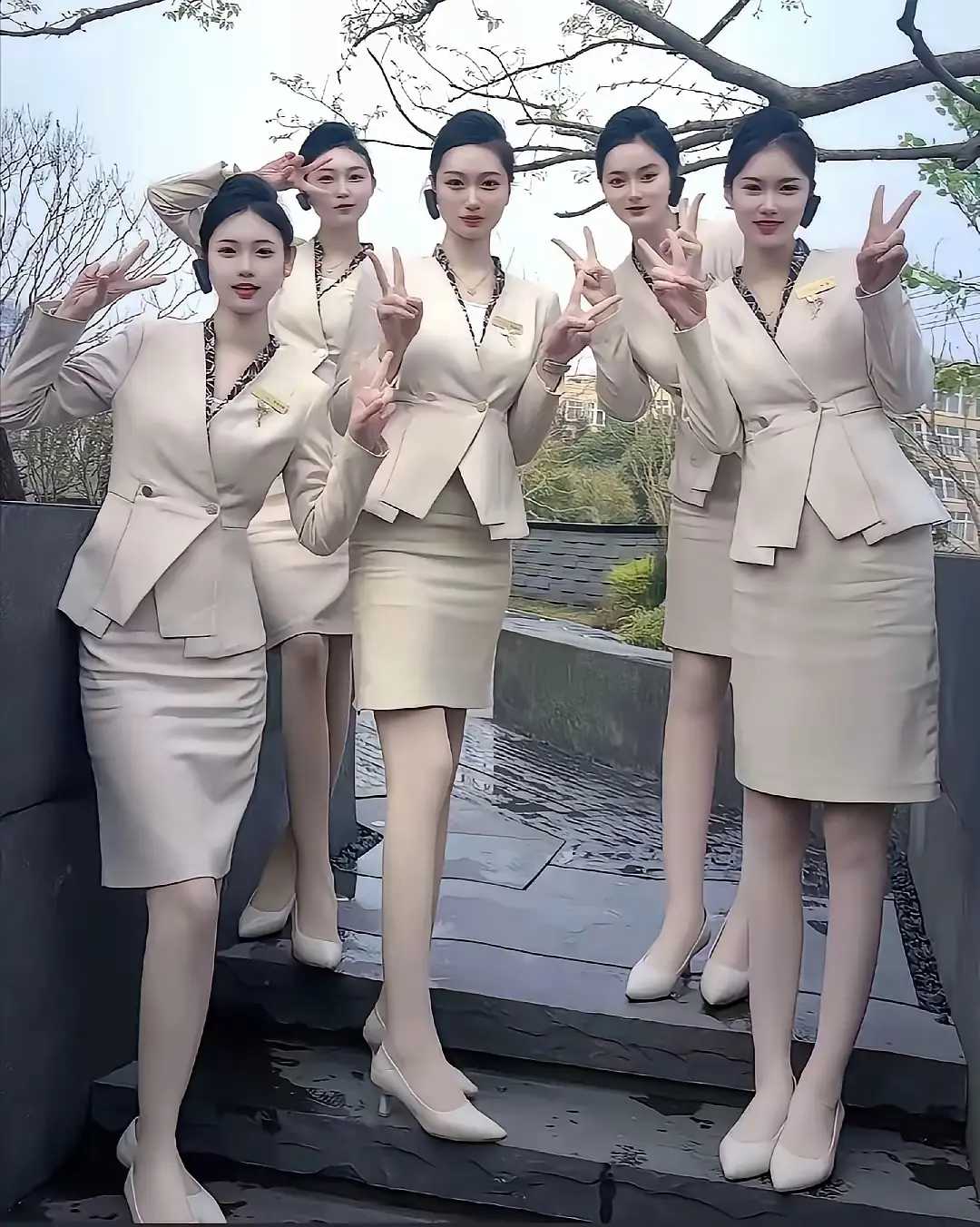 考考你，她们是干什么工作的呢？