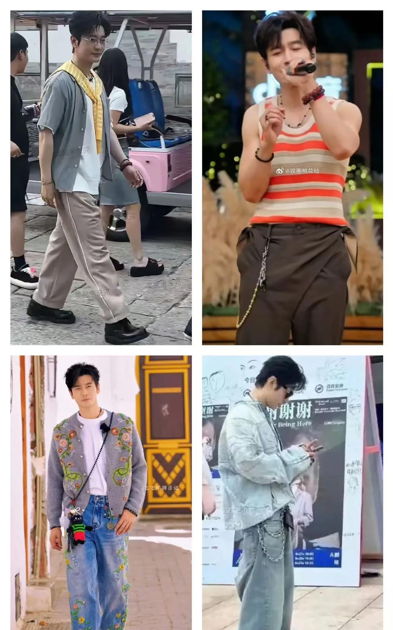 发现没黄晓明最大的优点根本不是有钱，也不是演戏，而是黄晓明很会穿搭。黄晓明