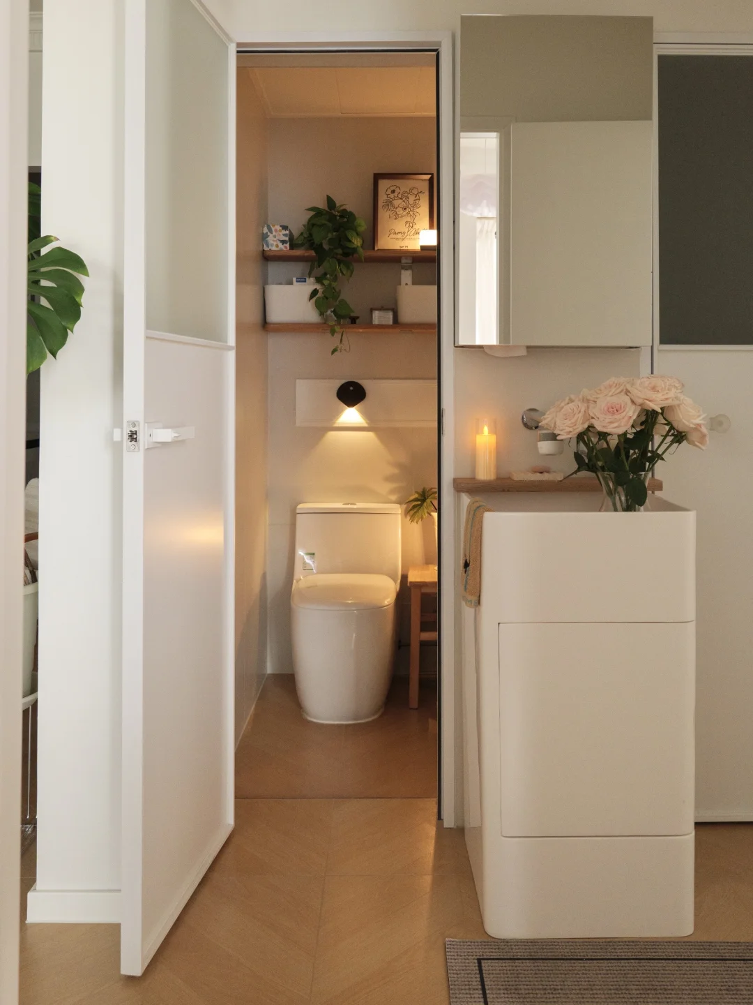 装修最不后悔的决定：要求做1㎡马桶间🫧