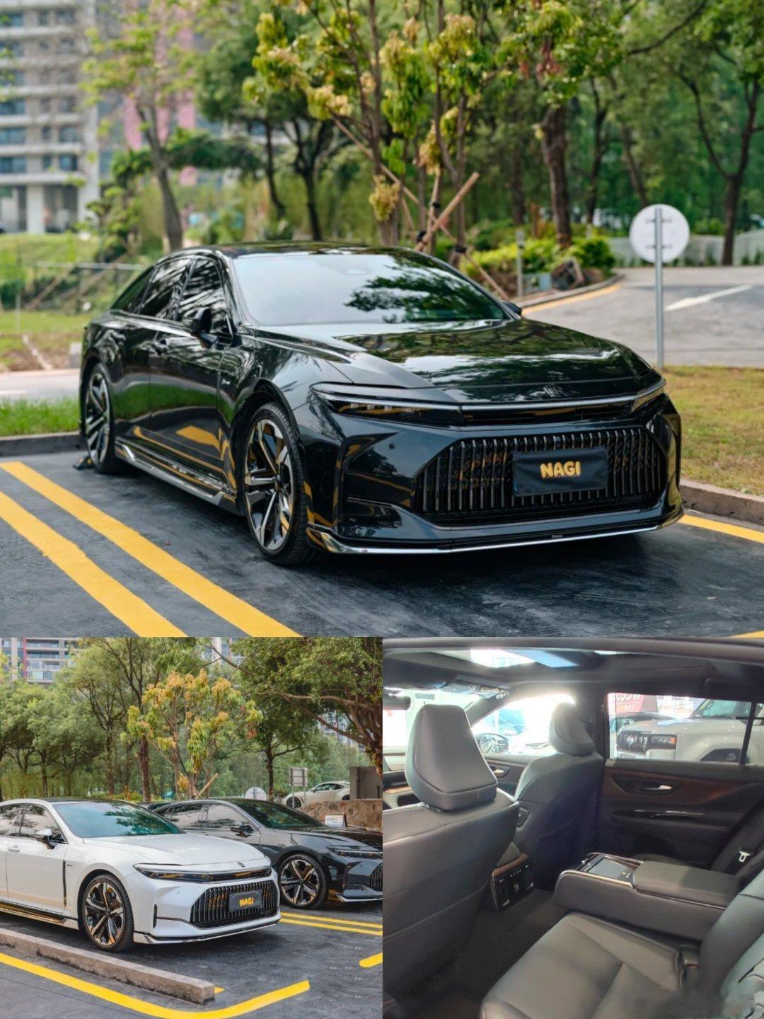 真情怀来了皇冠Sedan，超5米车长，现在是日本原装进口，2.5L的混动，你有30万会考虑吗？#丰田