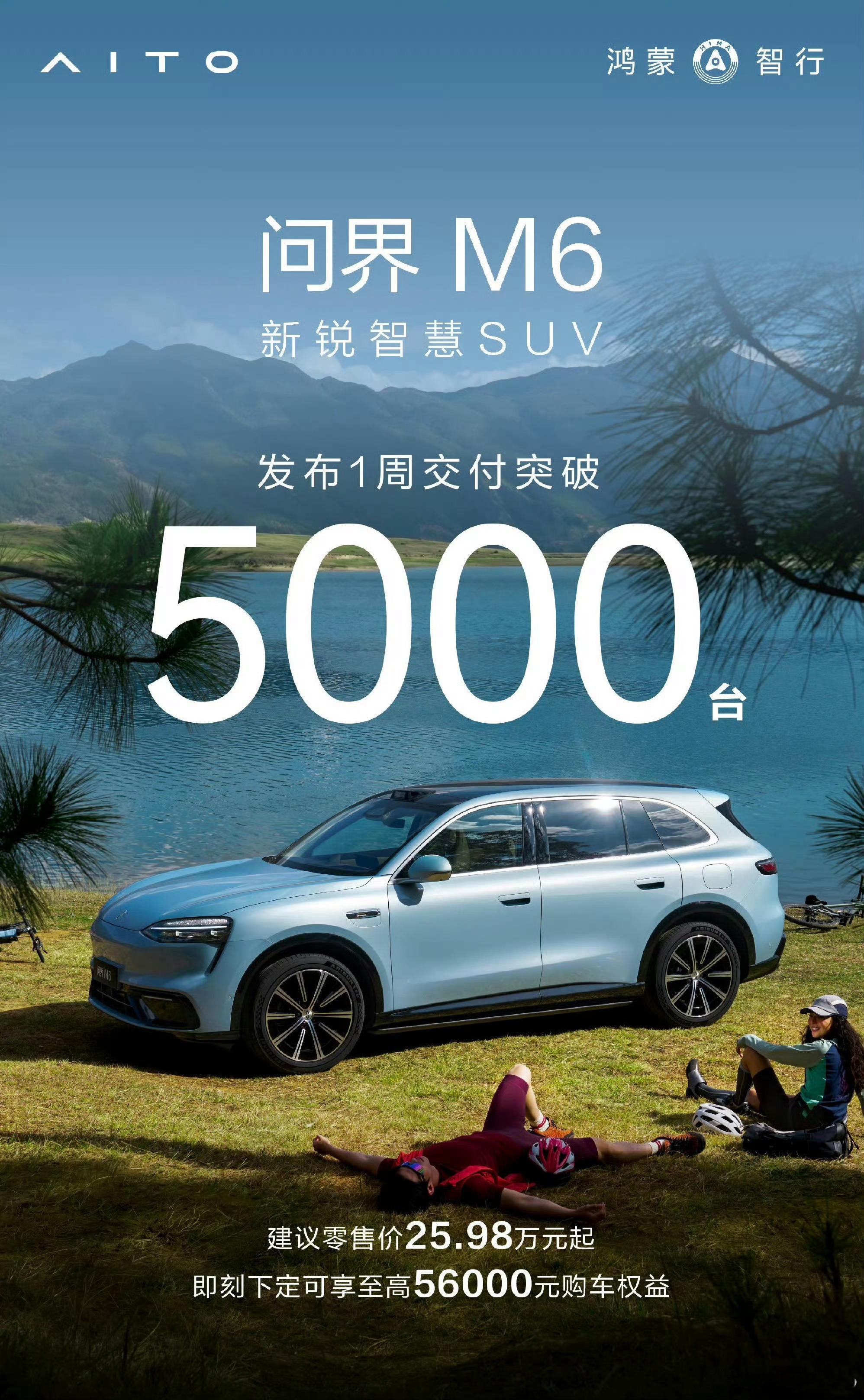 看了几个问界M6的群，问界M6发布之后，除了说了几句价格高了之后，群就静悄悄了，