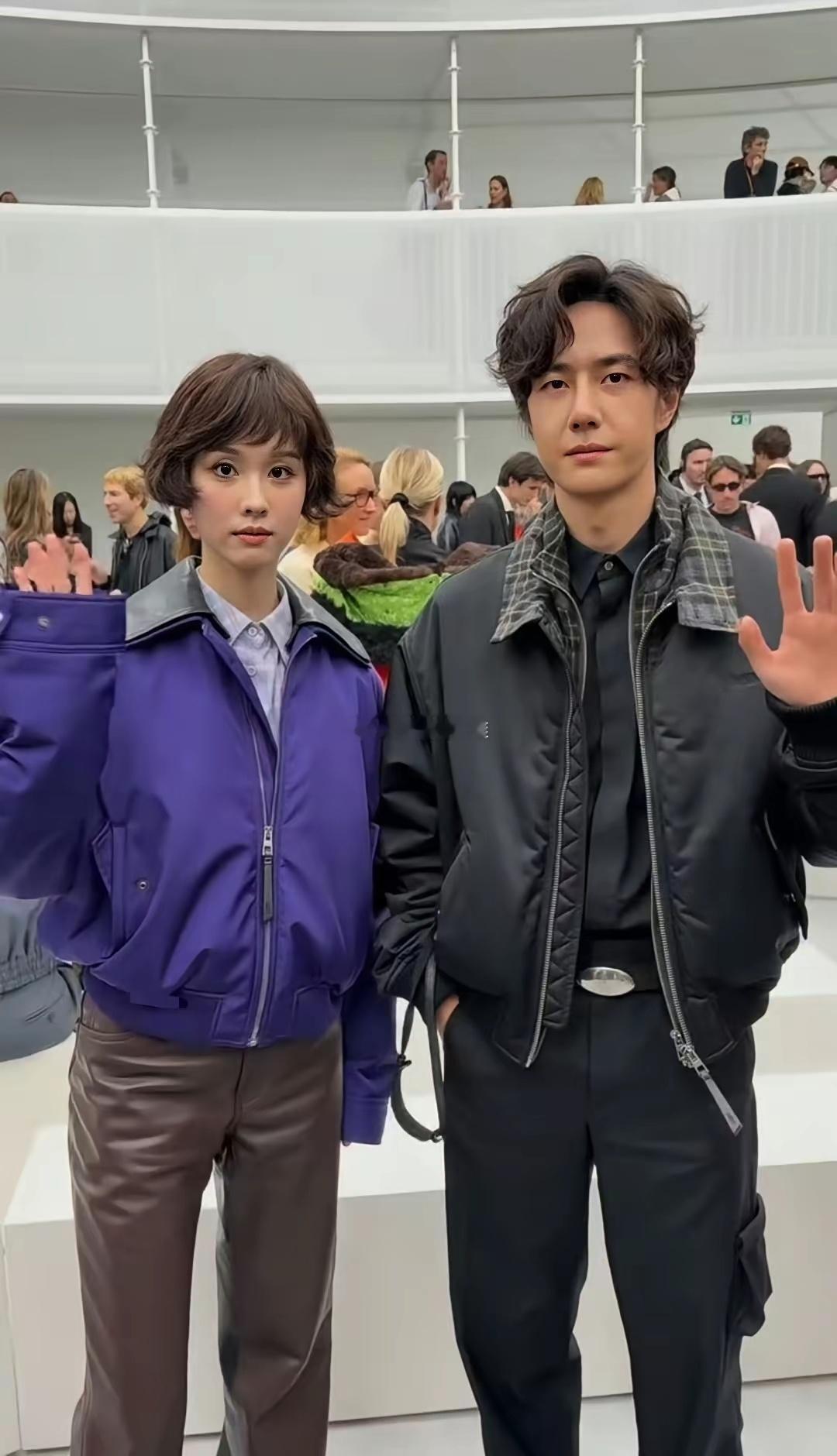 我没看错吧，腿长一样啊​​​​