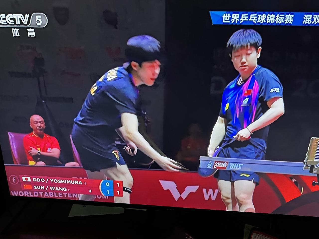 北京时间2025年5月24日21:08，2025多哈乒乓球世锦赛，混双总决