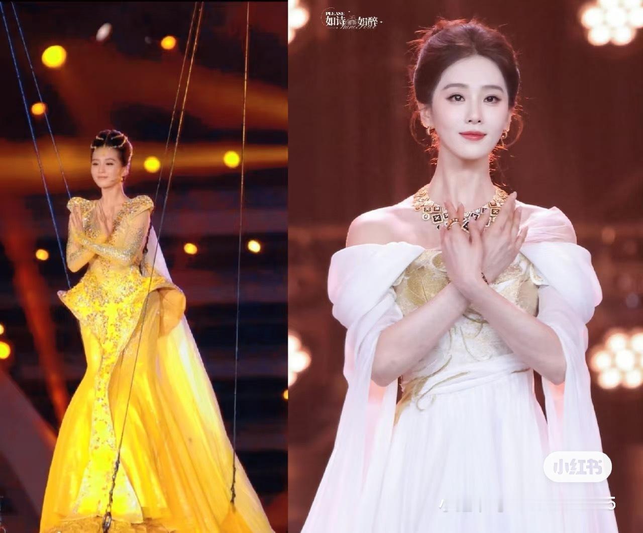 刘诗诗中国金鹰电视艺术节VS北京国际电影节2012年金鹰女神