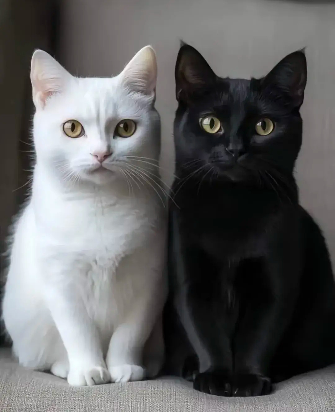 好一对漂亮可爱的猫孩子，人见人见的那种，爱你们小猫咪。