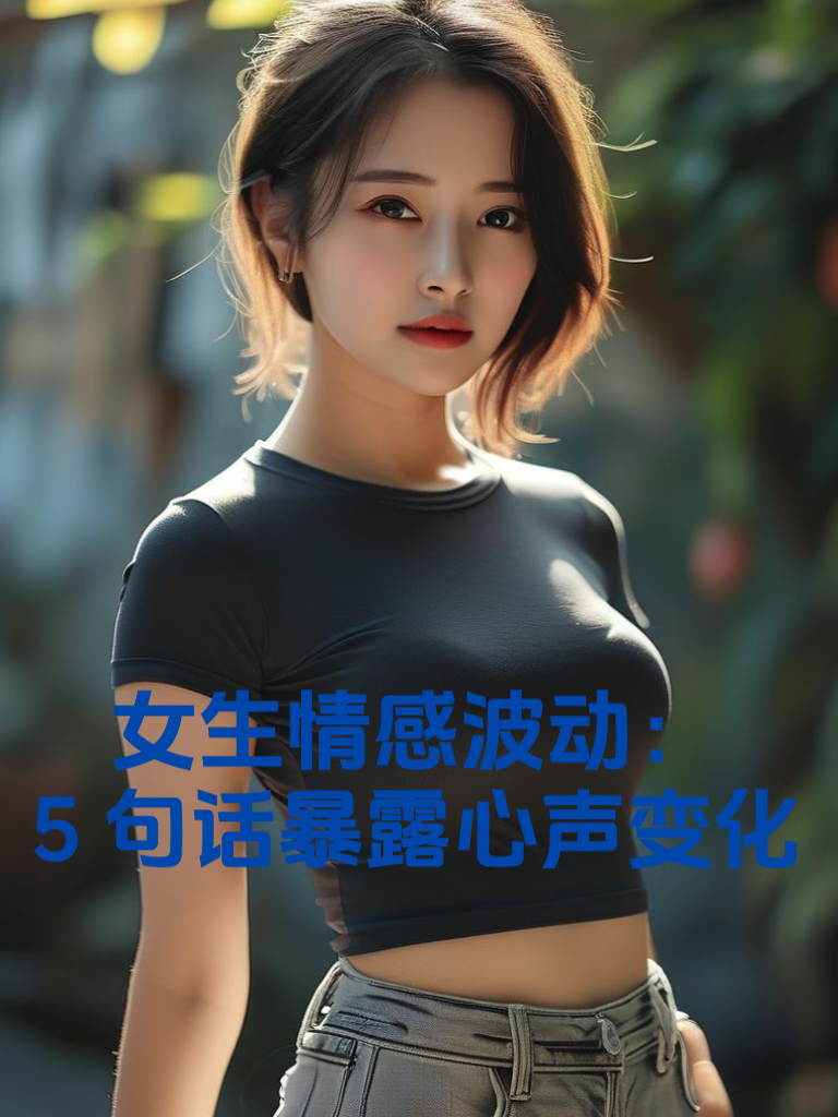 女生情感波动：5句话暴露心声变化