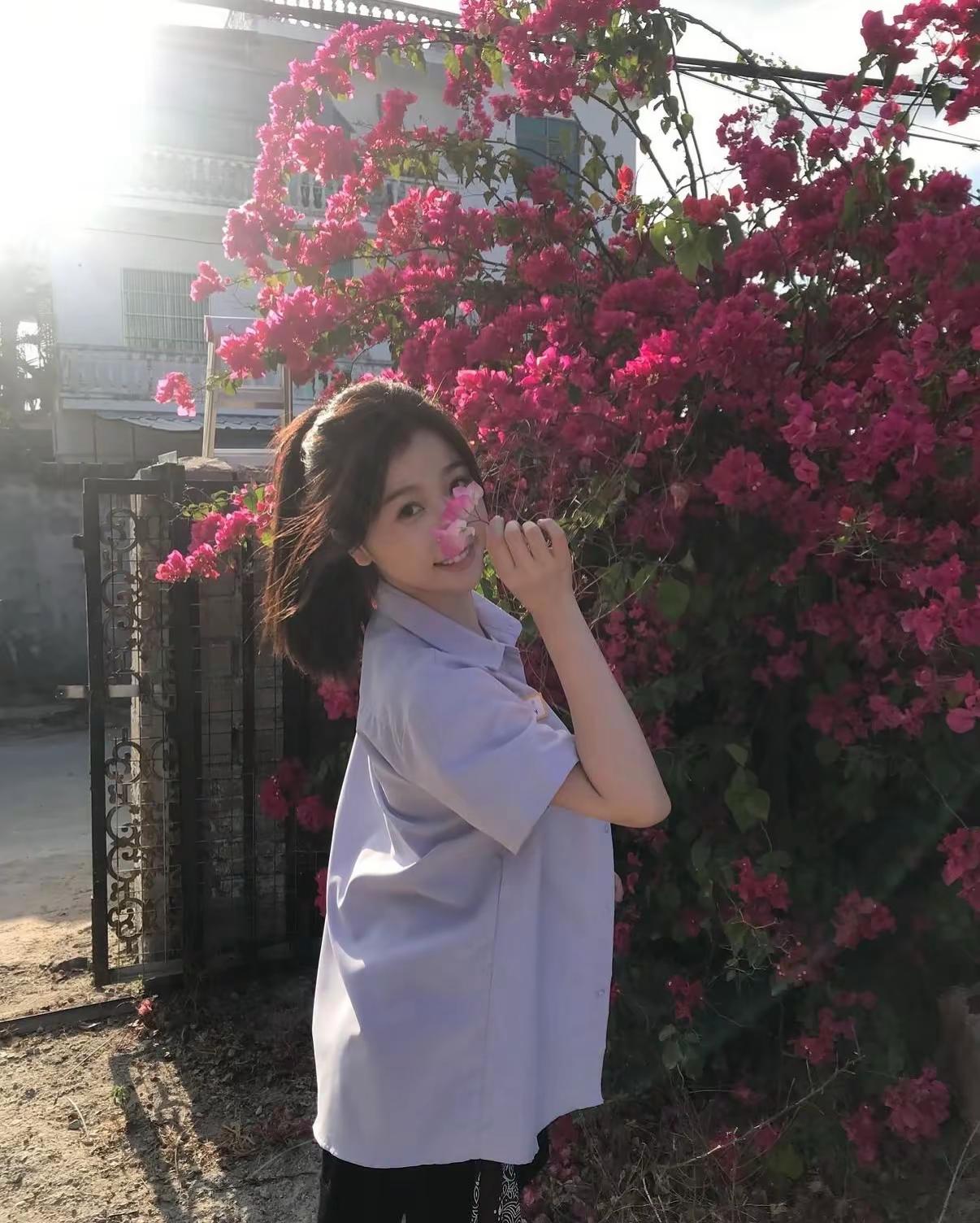 先輩、付き合ってください！少女感夏日ootd虞书欣姜暮