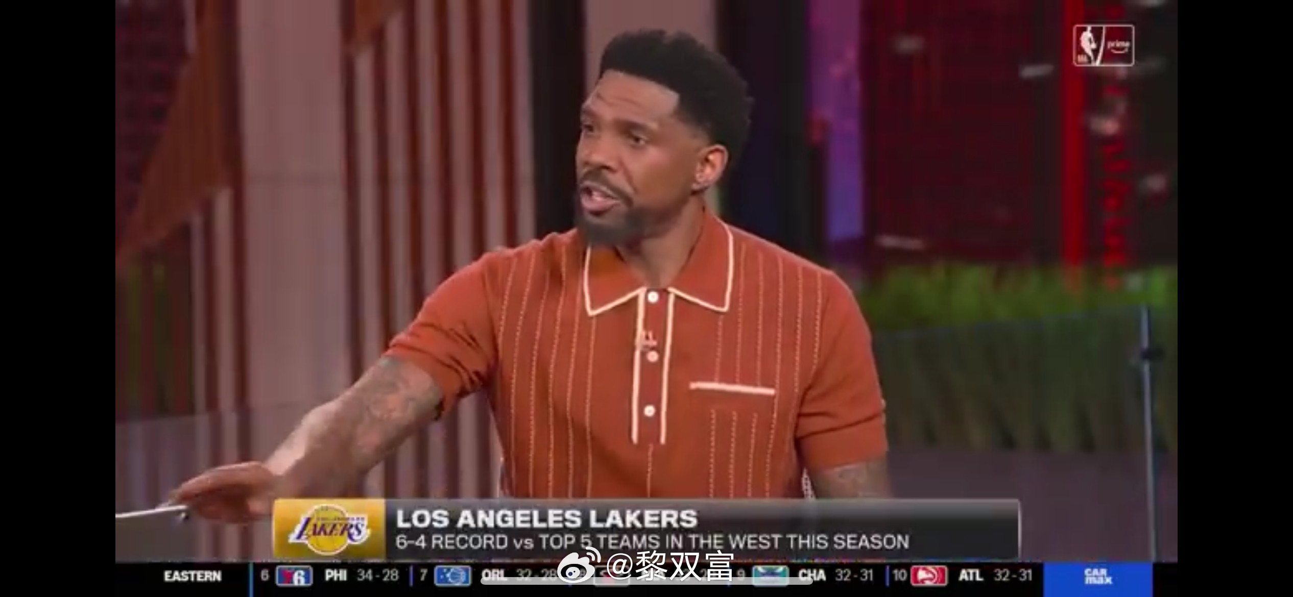 哈斯勒姆在点评艾顿不满湖人队内定位的话题上一针见血：“我曾和热火三巨头一起打球，