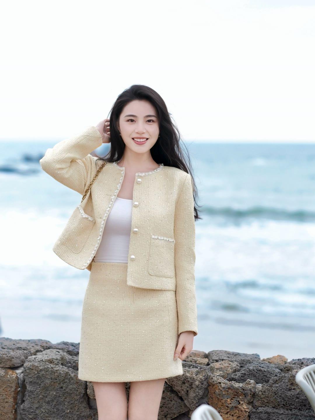 精致优雅的小香风套装简直美炸！