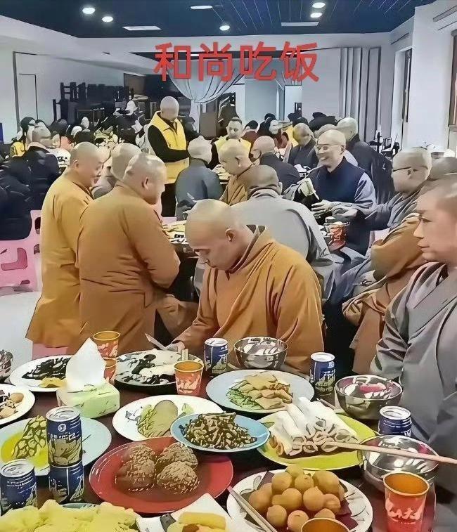 和尚吃饭和道士吃饭，差别不是一般大！
