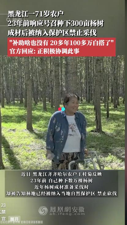 实在让人心酸！2025年，黑龙江齐齐哈尔71岁大妈，23年前承包360