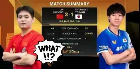 🏆林诗栋3-1干翻户上隼辅！这场球哪是赢在技术，明明是赢在“抗住压”的蜕变！