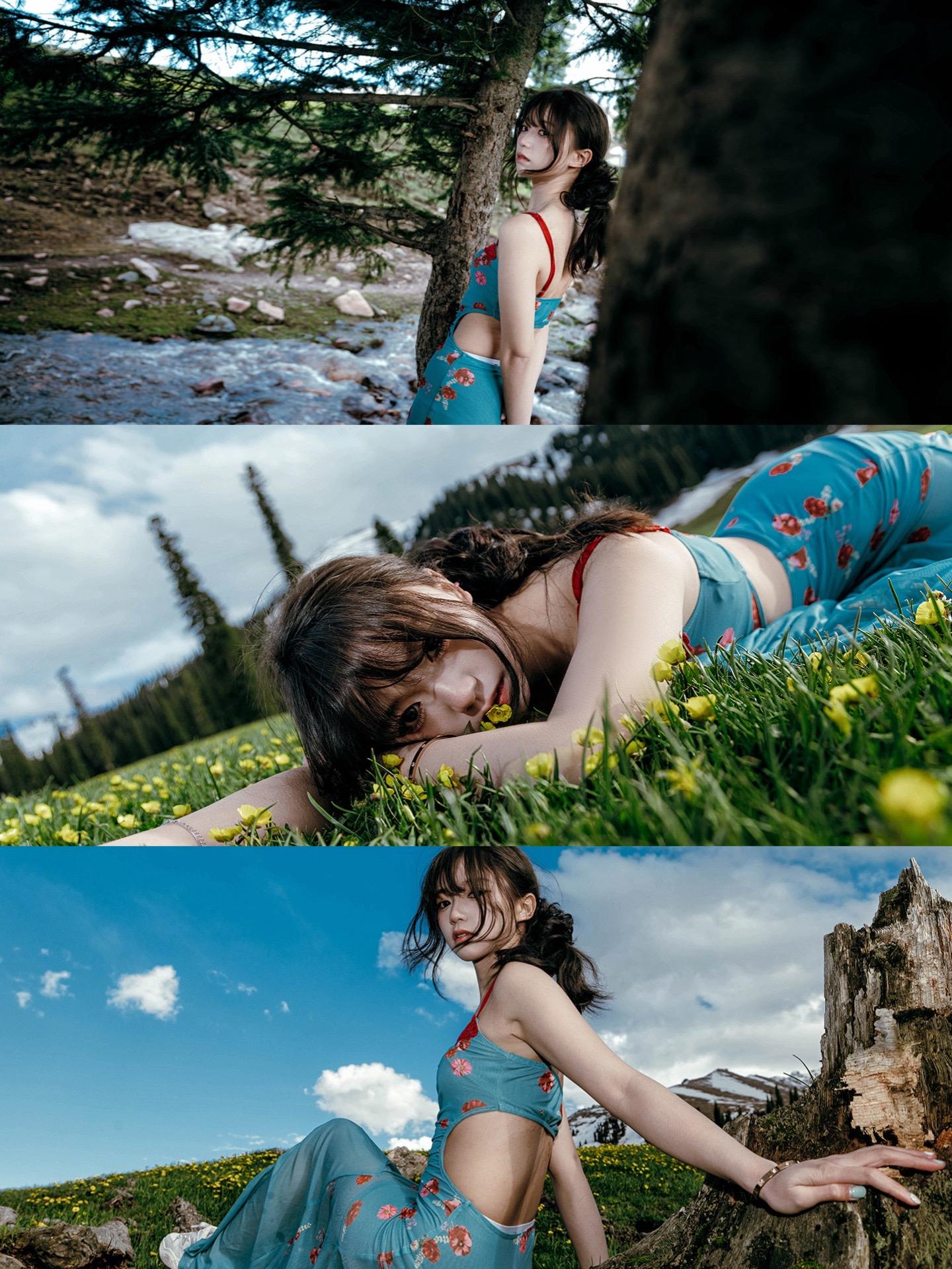 那拉提千万别穿蓝色…否则…你会美到不想回。自从把那拉提的照片发到朋友圈...