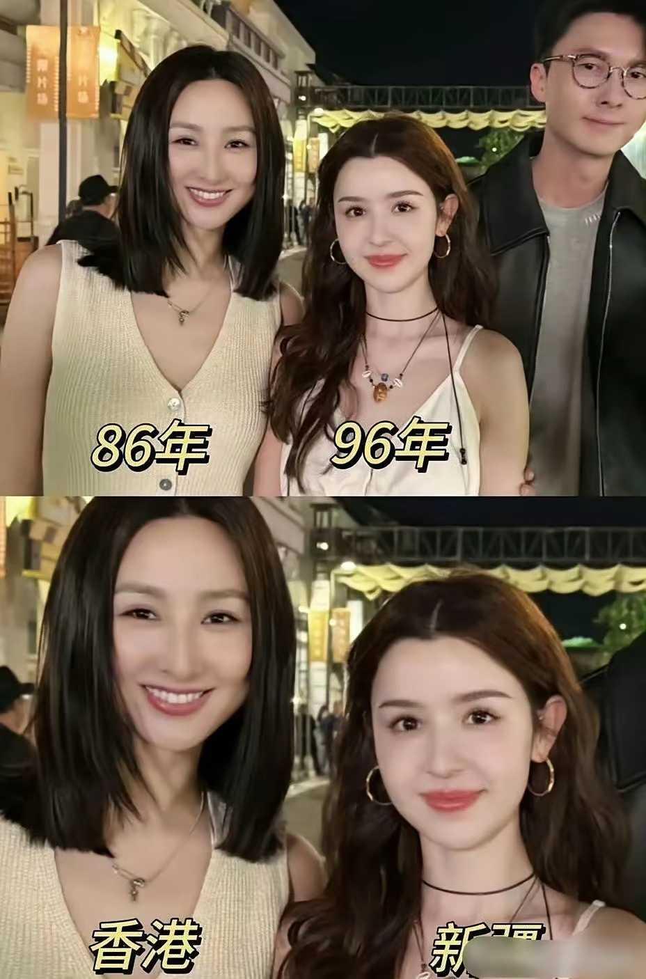 香港那个五官比例真好，看着很眼熟不？