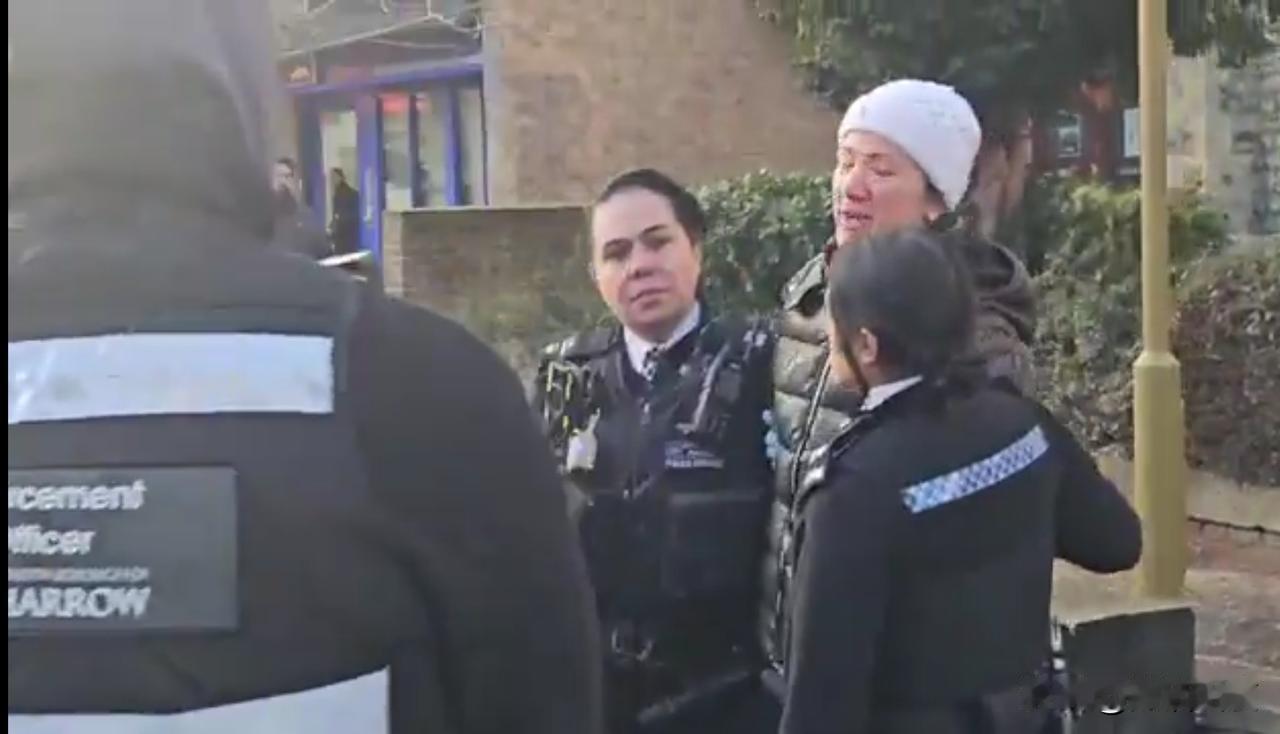 美国已傻，而英国已疯——喂鸟都不行：今天早些时候的英国哈罗。一名年轻英国女子