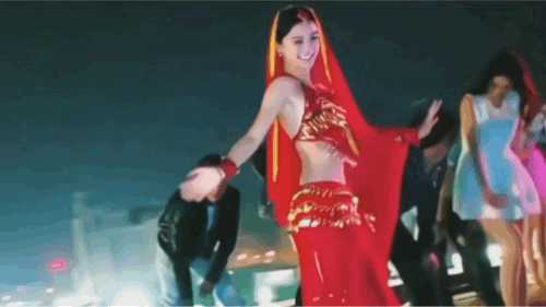 当女神杨颖跳起了肚皮舞！你遇见那个令你怦然心动的人了吗?杨颖Anglebaby