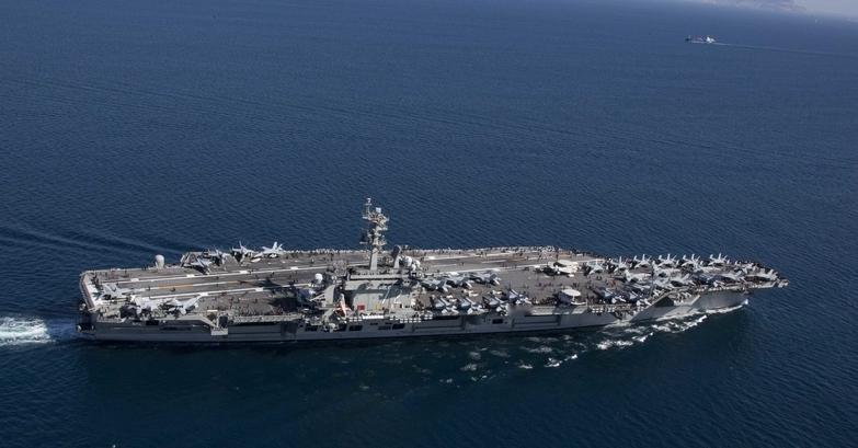 “林肯”号航母撤至亚丁湾据伊朗方面消息，当前美国“林肯”号航母