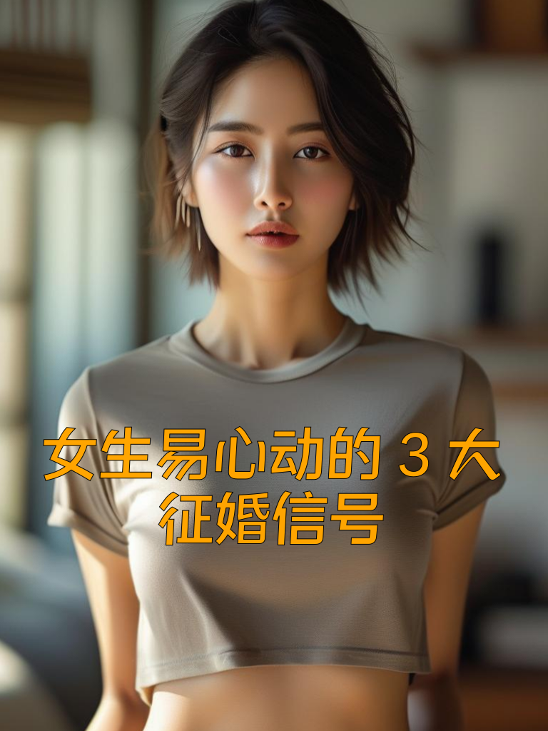 女生易心动的3大征婚信号
