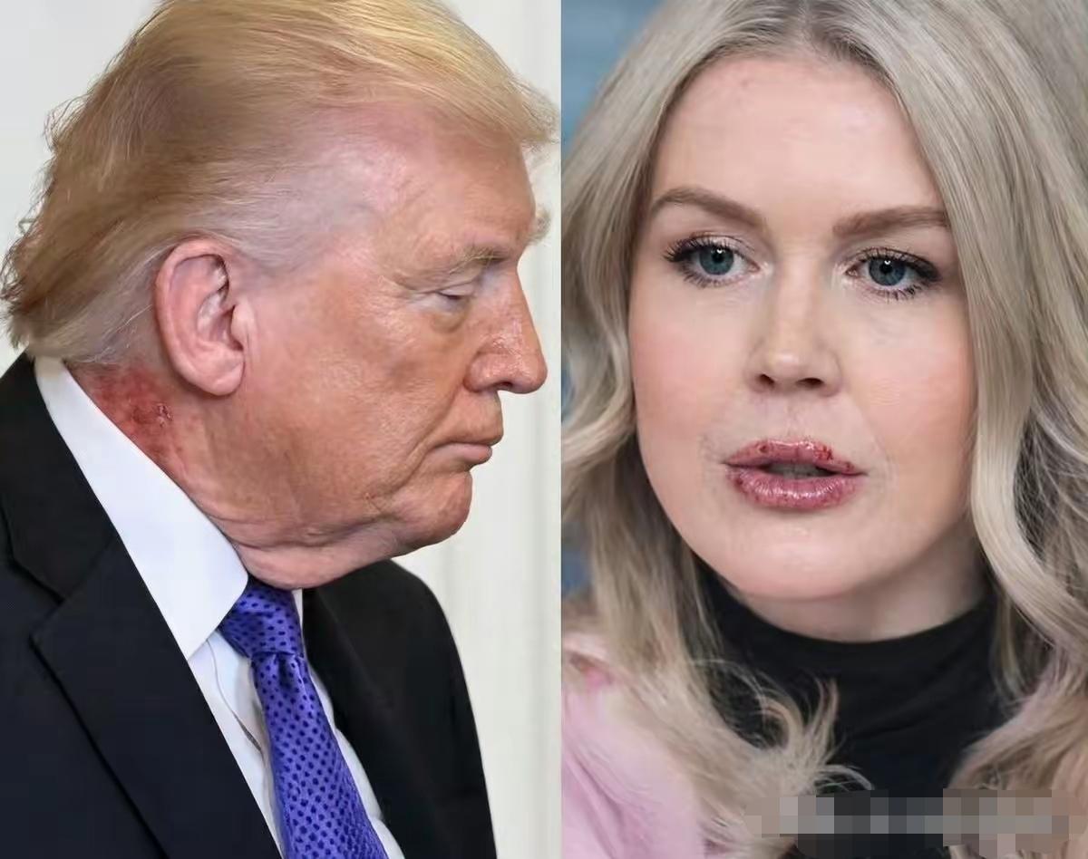 谁传染了谁？怎么都出问题了，一个是嘴巴，一个是脖子。真的让人一下子就想起了克林顿