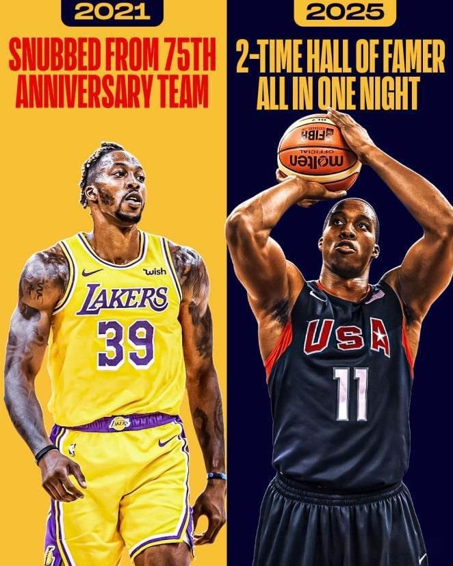 事实证明，落选75大不是霍华德的问题而是NBA的评选机制有问题。继以个人身份入