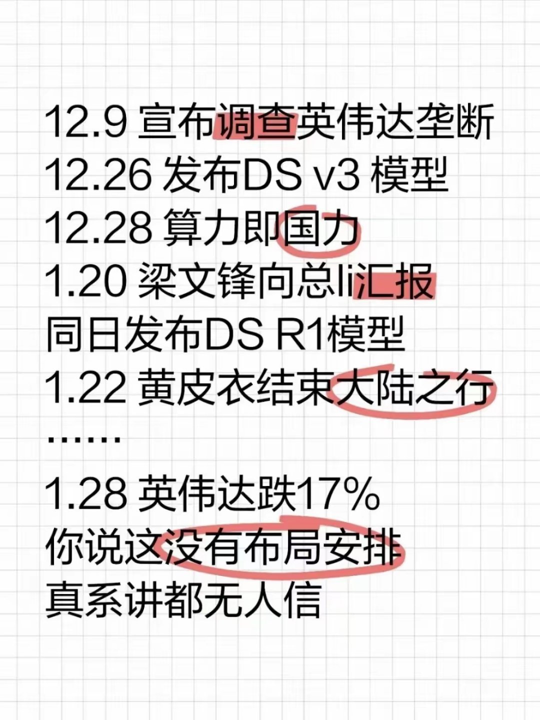 DeepSeek绝对是故意的！下得一手好棋，把老美玩弄于股掌之间！12.9宣