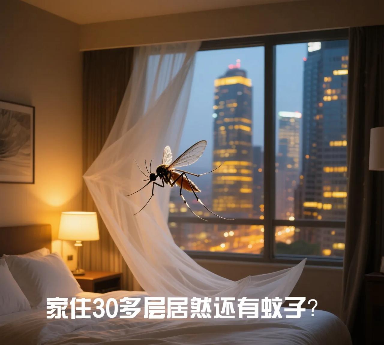 这些隐形漏洞太致命！我本来以为住30多层能和蚊子彻底绝缘，没想到它们比想象中