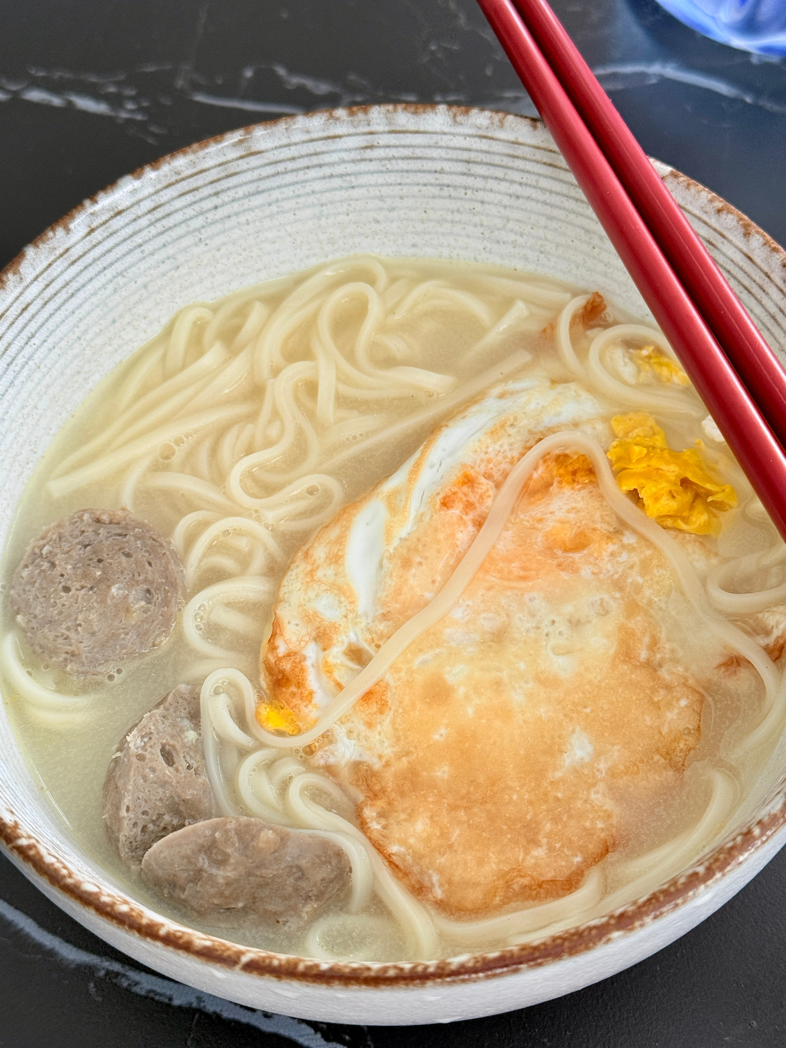 失踪人口回归✌️毛哥妈妈做的清汤面好吃汤都喝干净！