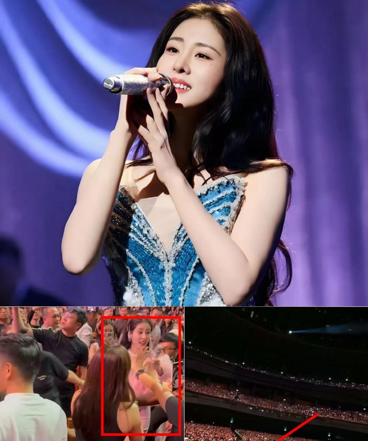 张碧晨估计笑不出来了她怎么也没想到本想靠国外演唱会满场的消息冲上